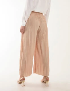 Pleated Trousers(Beige Pleated Trousers) -Repertoire Fashion Store SS23411 STONE 18858