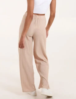 Waffle Trousers(Waffle Shirt And Trouser Set) -Repertoire Fashion Store SS23413 STONE 4 795590e3 6a62 4aae 9c84 20c2af5add4d