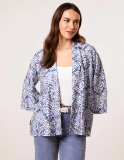 3/4 Sleeve Kimono(3 4 Sleeve Kimono)