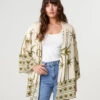 Palm Print Kimono(Palm Print Kimono)