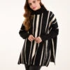 Roll Neck Pinstripe Jumper(Roll Neck Pinstripe Jumper) 8 Roll Neck Pinstripe Jumper(Roll Neck Pinstripe Jumper) -Repertoire Fashion Store WF4982 BLACKSTONE 2724