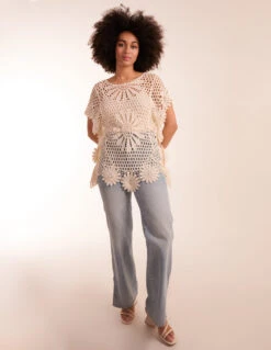 Crochet Kaftan -Repertoire Fashion Store WF5209BV001 130725