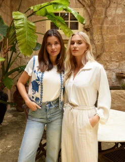 Embroidered Detailed Waistcoat(Embroidered Detailed Waistcoat) -Repertoire Fashion Store WF5213BV242 130228