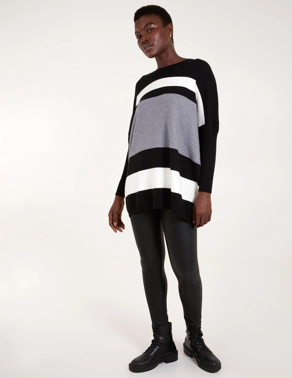 Multi Stripe Colour Block Jumper(Multi Stripe Colour Block Jumper) 3 Multi Stripe Colour Block Jumper(Multi Stripe Colour Block Jumper) - Image 3
