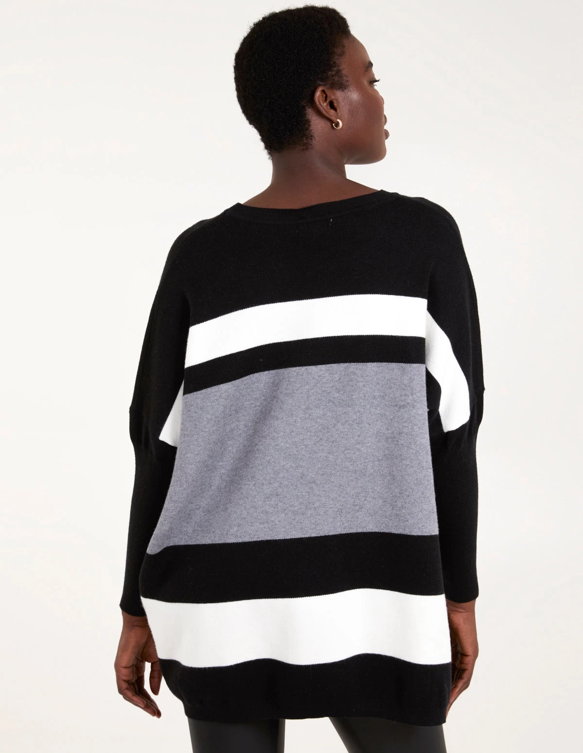 Multi Stripe Colour Block Jumper(Multi Stripe Colour Block Jumper) 4 Multi Stripe Colour Block Jumper(Multi Stripe Colour Block Jumper) - Image 4