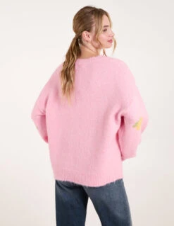 Lemons & Leaves Detail Jumper(Lemons Leaves Detail Jumper) -Repertoire Fashion Store WF5422BV020 144480 1