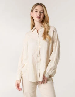 Embroidered Linen Shirt(Embroidered Linen Shirt)