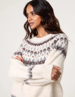 Icelandic Vintage Jumper(Ivory Icelandic Vintage Jumper)