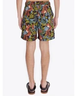 A.P.C. Mens Bobby Floral Swimshorts Multicoloured -Repertoire Fashion Store a p c mens bobby floral swimshorts multicoloured p46034 310800 image