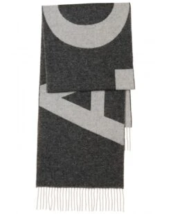 A.P.C. Mens Marlo Scarf Noir Black