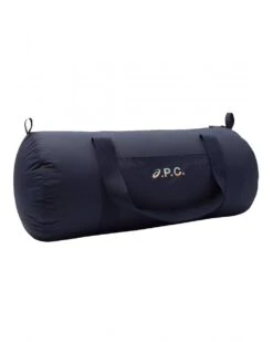 A.P.C. Unisex Asics Gym Bag Dark Navy Blue -Repertoire Fashion Store a p c unisex asics gym bag dark navy blue p46037 312466 image