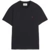 Ami Mens De Coeur Heart T-Shirt Black