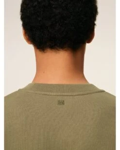 Ami Mens De Coeur Sweatshirt Bronze Green 11 Ami Mens De Coeur Sweatshirt Bronze Green -Repertoire Fashion Store ami mens de coeur sweatshirt bronze green p46852 318877 image