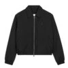 Ami Mens De Coeur Zip Jacket Black -Repertoire Fashion Store ami mens de coeur zip jacket black p46069 313102 image