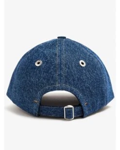 Ami Mens Denim Cap Used Blue -Repertoire Fashion Store ami mens denim cap used blue p45487 298652 image
