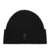 Ami Unisex De Coeur Logo Beanie Black 2 Ami Unisex De Coeur Logo Beanie Black -Repertoire Fashion Store ami unisex de coeur logo beanie black p46868 318988 image