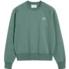 Ami Unisex Script Logo Sweatshirt Antique Clay Green 12 Ami Unisex Script Logo Sweatshirt Antique Clay Green -Repertoire Fashion Store ami unisex script logo sweatshirt antique clay green p45479 298586 image