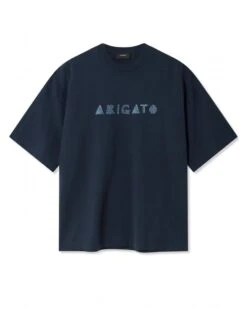 Axel Arigato Mens Annotate T-Shirt Navy