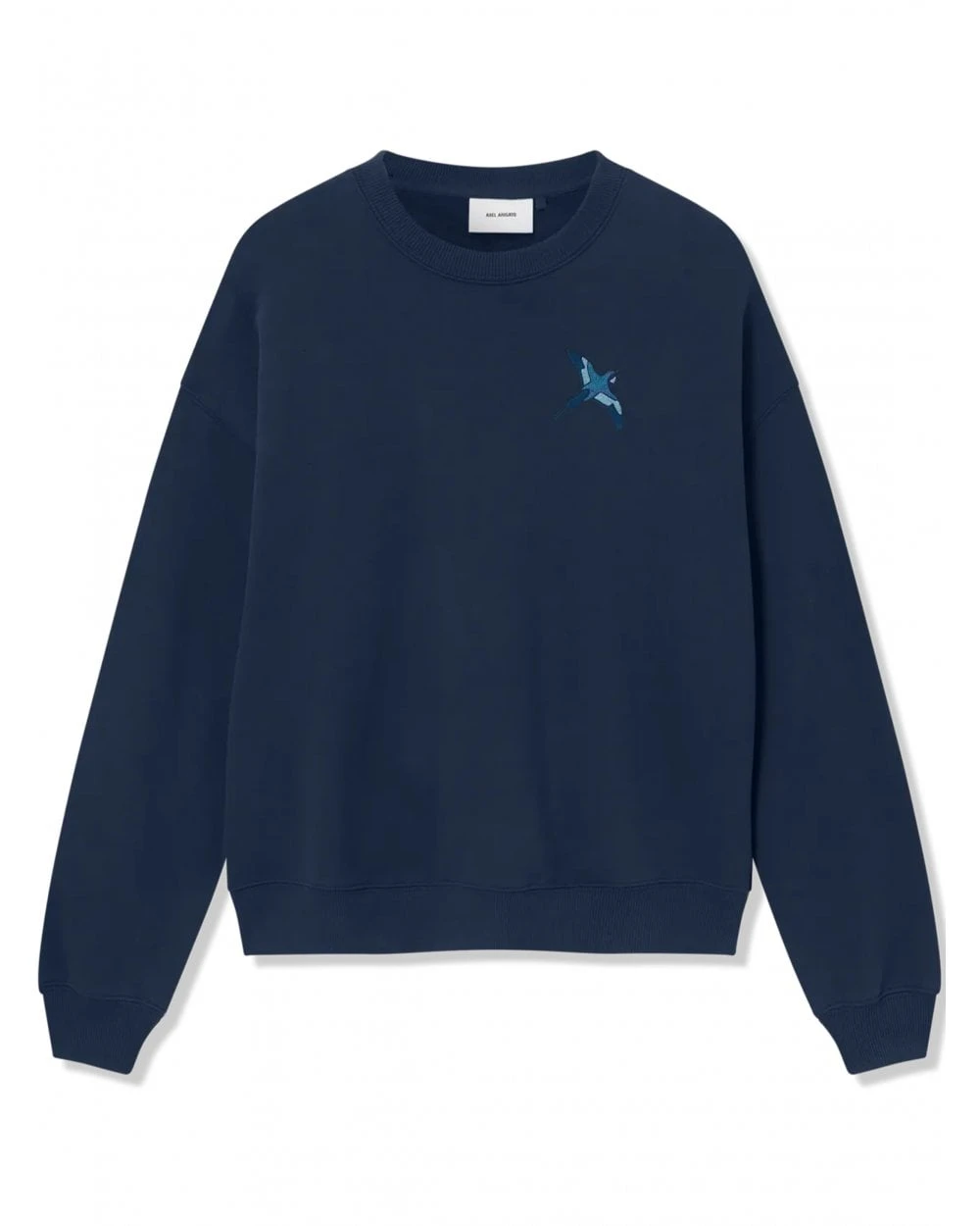 Axel Arigato Mens Bird Bee Sweater Jumper Navy 1 Axel Arigato Mens Bird Bee Sweater Jumper Navy