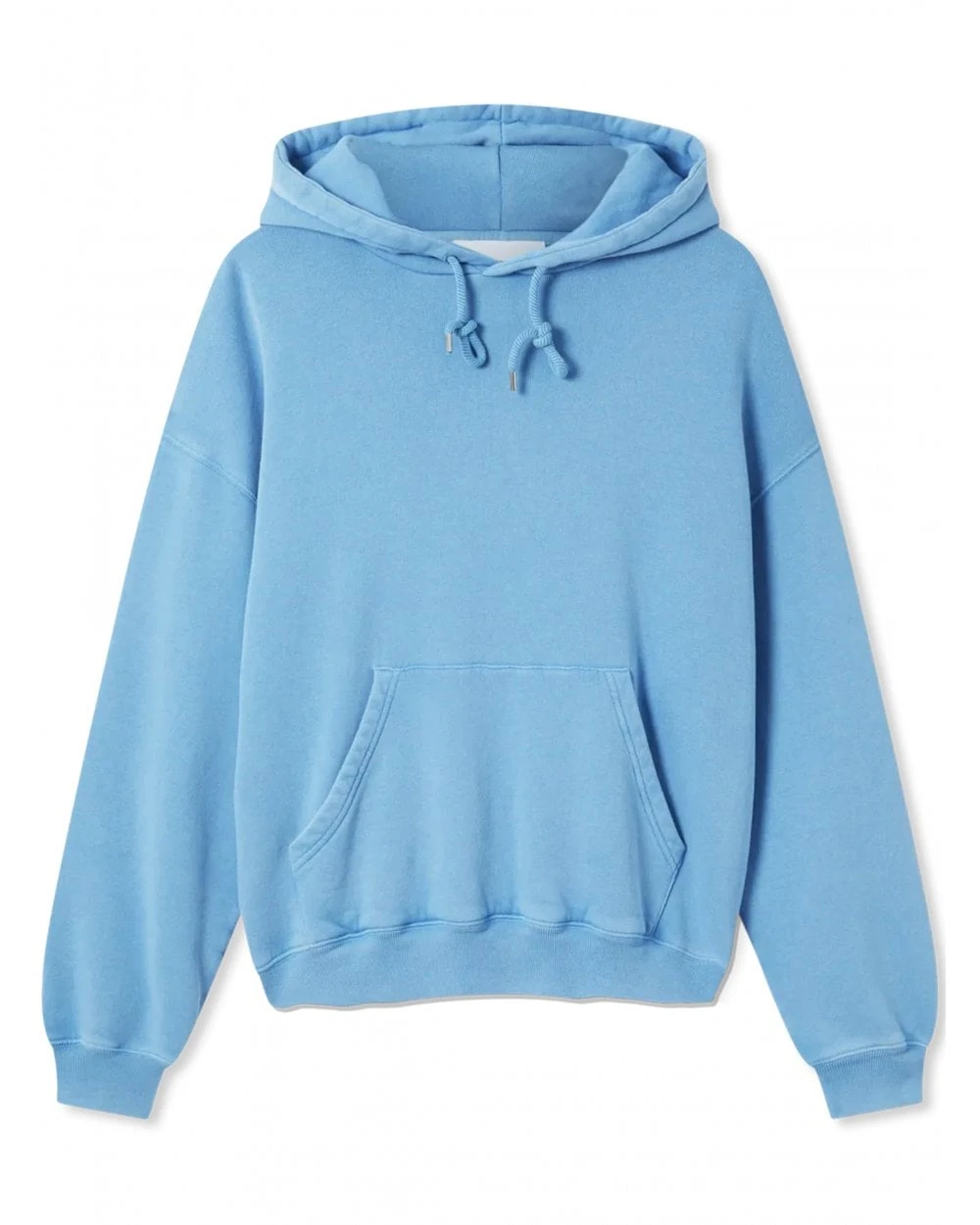 Axel Arigato Mens Distorted Text Hoodie Dark Cornflower Blue 1 Axel Arigato Mens Distorted Text Hoodie Dark Cornflower Blue
