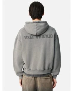 Axel Arigato Mens Distorted Text Hoodie Slate Grey 8 Axel Arigato Mens Distorted Text Hoodie Slate Grey -Repertoire Fashion Store axel arigato mens distorted text hoodie slate grey p46700 316898 image