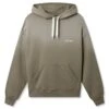 Axel Arigato Mens Ethnos Text Hoodie Cedar Brown