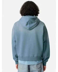 Axel Arigato Mens Ethnos Text Hoodie Dusty Blue -Repertoire Fashion Store axel arigato mens ethnos text hoodie dusty blue p46698 316858 image