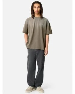 Axel Arigato Mens Gradient Spray T-Shirt Cedar Brown -Repertoire Fashion Store axel arigato mens gradient spray t shirt cedar brown p46691 316685 image