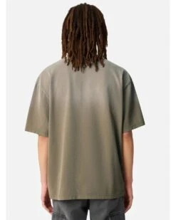 Axel Arigato Mens Gradient Spray T-Shirt Cedar Brown -Repertoire Fashion Store axel arigato mens gradient spray t shirt cedar brown p46691 316695 image