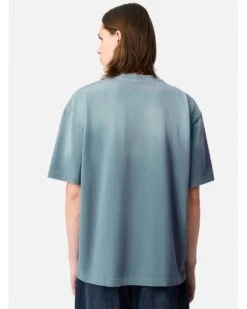 Axel Arigato Mens Gradient Spray T-Shirt Dusty Blue -Repertoire Fashion Store axel arigato mens gradient spray t shirt dusty blue p46690 316670 image