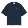 Axel Arigato Mens Micro Bee Bird T-Shirt Navy