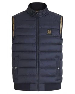 Belstaff Mens Circuit Gilet Dark Ink Navy