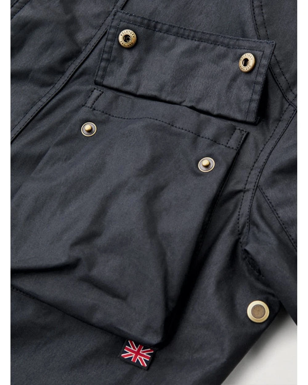 Belstaff Mens Fieldmaster Wax Jacket Dark Ink Navy 5 Belstaff Mens Fieldmaster Wax Jacket Dark Ink Navy - Image 5