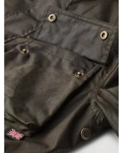 Belstaff Mens Fieldmaster Wax Jacket Faded Olive Green -Repertoire Fashion Store belstaff mens fieldmaster wax jacket faded olive green p46834 318571 image