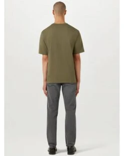 Belstaff Mens Liquify Logo T-Shirt Surplus Green -Repertoire Fashion Store belstaff mens liquify logo t shirt surplus green p46313 307522 image
