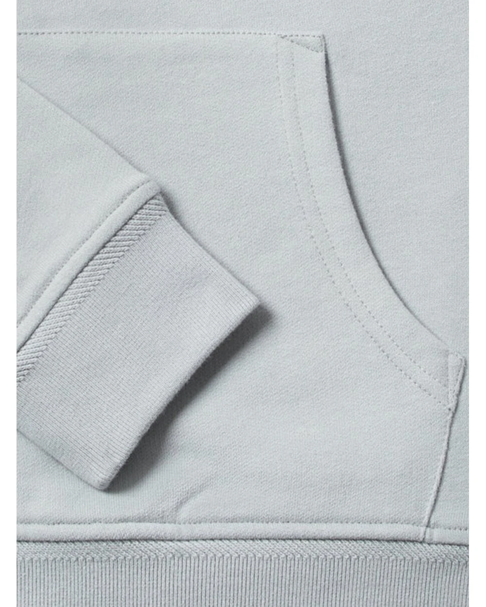 Belstaff Mens Patch Logo Hoodie Quarry Blue 6 Belstaff Mens Patch Logo Hoodie Quarry Blue - Image 6