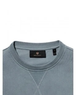 Belstaff Mens Patch Logo Sweatshirt Blue Flint 11 Belstaff Mens Patch Logo Sweatshirt Blue Flint -Repertoire Fashion Store belstaff mens patch logo sweatshirt blue flint p46317 304145 image