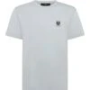 Belstaff Mens Patch Logo T-Shirt Quarry Blue -Repertoire Fashion Store belstaff mens patch logo t shirt quarry blue p46804 317945 image