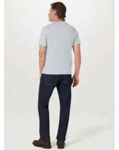 Belstaff Mens Patch Logo T-Shirt Quarry Blue -Repertoire Fashion Store belstaff mens patch logo t shirt quarry blue p46804 317957 image