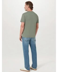 Belstaff Mens Patch Logo T-Shirt Sage Green -Repertoire Fashion Store belstaff mens patch logo t shirt sage green p46805 317981 image