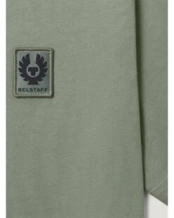 Belstaff Mens Patch Logo T-Shirt Sage Green -Repertoire Fashion Store belstaff mens patch logo t shirt sage green p46805 317989 image