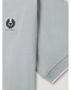 Belstaff Mens Patch Logo Tipped Polo Shirt Quarry Blue -Repertoire Fashion Store belstaff mens patch logo tipped polo shirt quarry blue p46809 318057 image