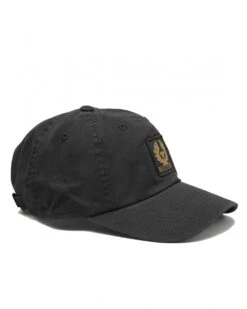 Belstaff Mens Phoenix Logo Cap Black