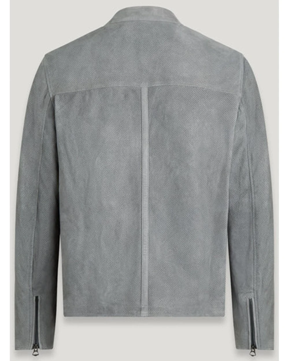 Belstaff Mens Raceway Air Suede Biker Jacket Charcoal Grey 2 Belstaff Mens Raceway Air Suede Biker Jacket Charcoal Grey - Image 2