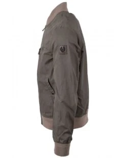 Belstaff Mens Vantage Bomber Jacket Dark Pumice Brown -Repertoire Fashion Store belstaff mens vantage bomber jacket dark pumice brown p46335 311145 image