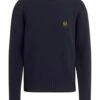Belstaff Mens Watch Crew Jumper Dark Ink Navy -Repertoire Fashion Store belstaff mens watch crew jumper dark ink navy p46825 318329 image