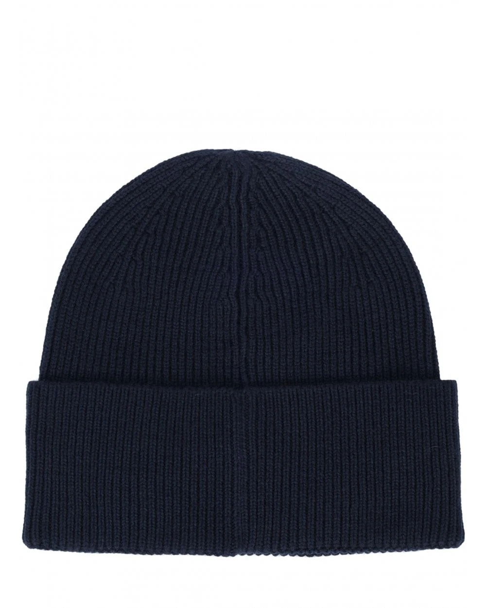 BOSS Mens AFox_R Embroidered Logo Beanie Dark Blue 3 BOSS Mens AFox_R Embroidered Logo Beanie Dark Blue - Image 3