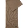 BOSS Mens Albas Raschel Knit Scarf Light Khaki Green 8 BOSS Mens Albas Raschel Knit Scarf Light Khaki Green -Repertoire Fashion Store boss mens albas raschel knit scarf light khaki green p45611 295204 image