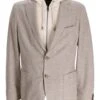 BOSS Mens C-Hanry Hooded Blazer Jacket Light Beige -Repertoire Fashion Store boss mens c hanry hooded blazer jacket light beige p45935 302458 image