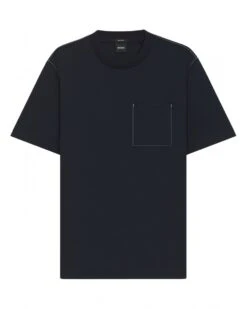 BOSS Mens C-Taut 105 Pocket T-Shirt Dark Blue